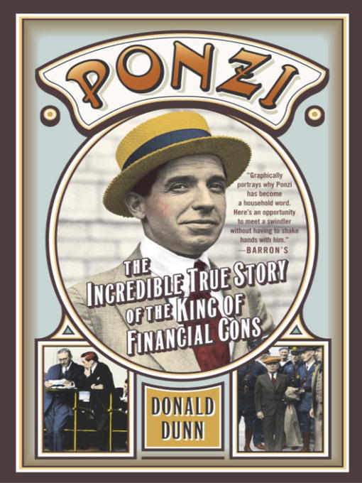 Title details for Ponzi by Donald Dunn - Available
